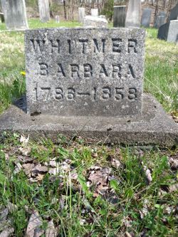 Barbara <I>Bordner</I> Whitmer 
