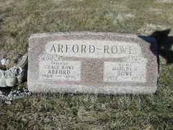 Grace E. <I>Rowe</I> Arford 