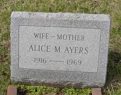 Alice M Ayers 