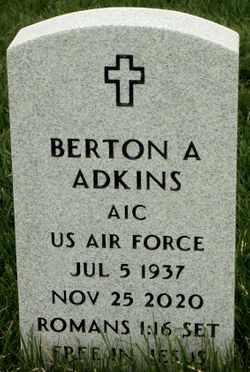 Berton Andrus “Bert” Adkins 