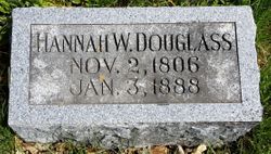 Hannah W. <I>Burns</I> Douglas 