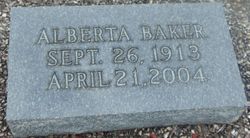 Alberta <I>Baker</I> Bowdoin 
