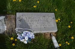 Virginia Lee <I>Toland</I> Thompson 