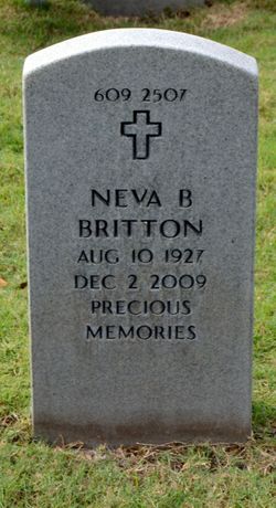 Neva B <I>Cantrell</I> Britton 