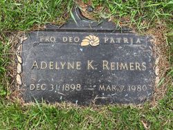 Adelyne <I>Kolk</I> Reimers 