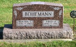 Bertha C Bohemann 