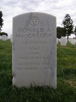 Donald A MacGregor 