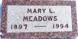 Mary Laura <I>Clough</I> Meadows 