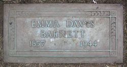 Emma <I>Davis</I> Barnett 
