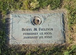 Beryl M <I>Cothern</I> Fielden 
