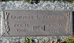Dorothy L <I>Grim</I> Alderson 