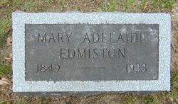 Mary Adelaide <I>Haynie</I> Edmiston 