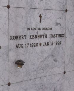 Robert Kenneth Hastings 