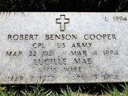 Robert Benson Cooper 