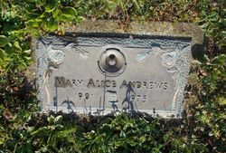 Mary Alice <I>Mathias</I> Andrews 