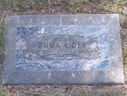 Emma <I>Benner</I> Rider 
