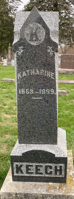 Katherine “Katie” <I>Hamm</I> Keech 
