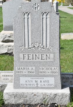 Ann Marie <I>Feinen</I> Kaye 