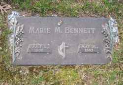 Mary Marie <I>Knight</I> Bennett 