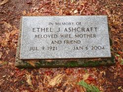 Ethel Joyce <I>Hooper</I> Ashcraft 