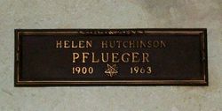 Helen <I>Hutchinson</I> Pflueger 