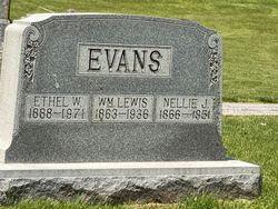 Nellie J <I>Fegan</I> Evans 