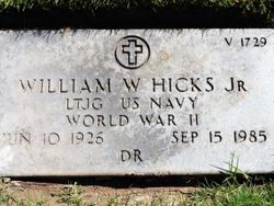 LTJG William W Hicks Jr.