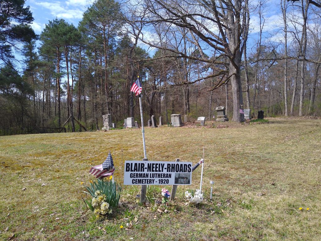 Blair-Neely-Rhoads German Lutheran Cemetery