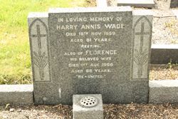 Harry Annis  Wade 