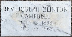 Rev Joseph Clinton Campbell 