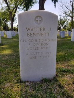 Walter J Bennett 