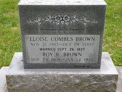 Eloise <I>Combes</I> Brown 