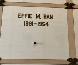 Effie Mae <I>Morgan</I> Han 