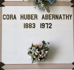 Cora Huber <I>Huber</I> Abernathy 