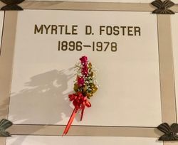 Myrtle D Foster 