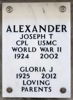 Joseph Thomas Alexander 