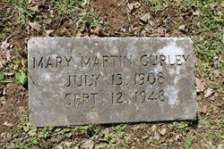 Mary Louise <I>Martin</I> Curley 
