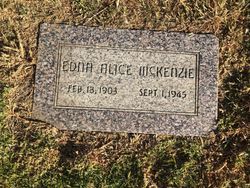 Edna Alice McKenzie 