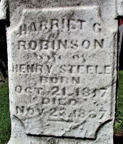 Harriet Gardner <I>Robertson</I> Steele 