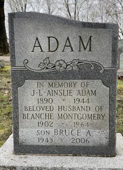 Blanche Muriel <I>Montgomery</I> Adam 