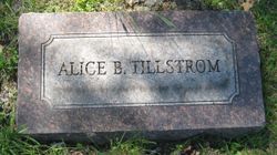 Alice Mary <I>Burr</I> Tillstrom 