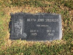 Betty Jean Stecklein 