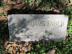 Abbey <I>Adams</I> Faber 