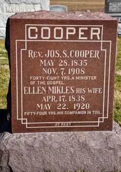 Rev Joseph S. Cooper 
