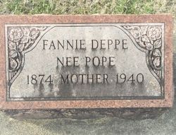 Fannie <I>Pope</I> Deppe 