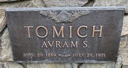 Avram S. Tomich 
