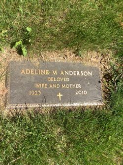 Adeline M. <I>Anthonis</I> Anderson 