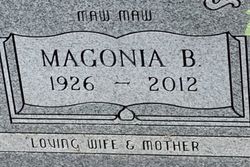 Magonia Lucille Mae “Maw Maw” <I>Baldwin</I> Prevette 