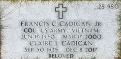 Francis C Cadigan Jr.