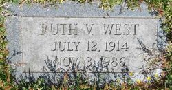 Ruth Virginia <I>Hastings</I> West 